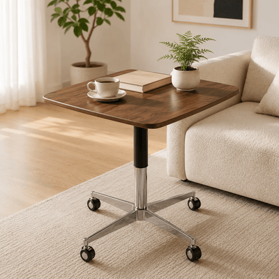 Portable Adjustable Side Table and Dining Table