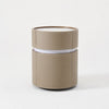 Minimalist Smart Nightstand in Saddle Leather