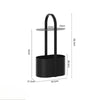 European Handbag Style Metal Side Table
