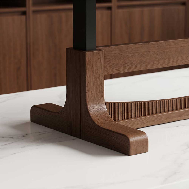 Vintage Inverted Arch Stable Dual-Beam Base