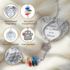 Dog Memorial Suncatcher, Gifts for Loss of Dog, IDEA SHOW Pet Sympathy Suncatcher with Personalized Photos, Heart Shaped Cat Bereavement Ornament, Thoughtful Cat Death Remembrance Gift for Pet Lovers