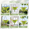 Luna Moth Sun Catcher Stained Glass Window Hanging - IDEA SHOW 7.3 Inch Handmade Real Glass Suncatcher Ornaments, Elegant Green Butterfly Memorial Gifts for Women, Mom, Grandma, Indoor Home Decor