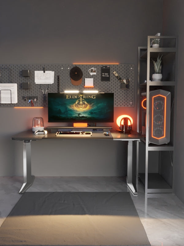 Gaming Table Wholesale Computer PC Modern Style Black White Office Desks Tables Game