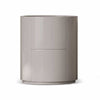 Modern Wooden Leather Bedside Table for Bedroom