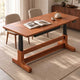 Solid Wood Electric Standing Desk Vintage Mid Century Lift Table