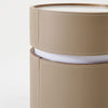 Minimalist Smart Nightstand in Saddle Leather