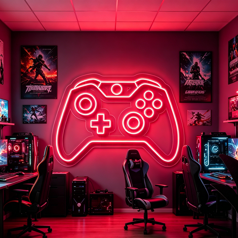 IDEASHOW-Game Controller Neon Sign Multiple Color Options