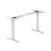 Wholesale OEM/ODM Modern Ergonomic Electric square Lifting Column Height Adjustable Desk Frame Dual Motor Standing Office
