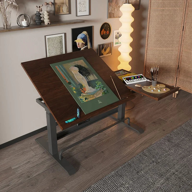 Adjustable Drawing Table Durable Drawing Table Desktop Tilt Angle Adjustable Rachet