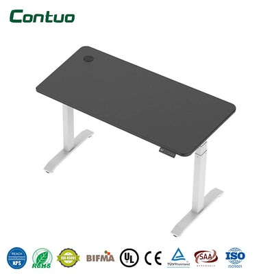 Electric Dual Motor Computer Desk Height Adjustable Office Tables Motorized  Sit Stand Desk Frame