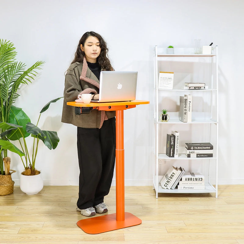 New Design Self-powered Standing Desk  Free-standing Height Adjustable Column with a High-strength Cold-pressed Steel Base