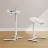Overbed Table Home Mobile Standing Table Height Adjustable Sit-Stand Desk