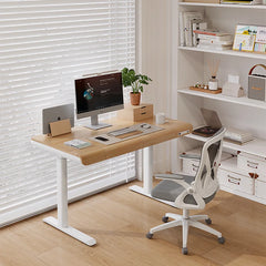 Home Office Workstation Height Adjustable Stand Table Electric Lift Furniture Computer Desk