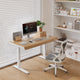 Home Office Workstation Height Adjustable Stand Table Electric Lift Furniture Computer Desk