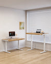 Home Office Workstation Height Adjustable Stand Table Electric Lift Furniture Computer Desk
