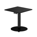 Space Saver Single Motor One Leg Electric Height Adjustable Lifting Des Ergonomic Coffee Desk