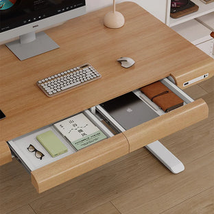 Home Office Workstation Height Adjustable Stand Table Electric Lift Furniture Computer Desk