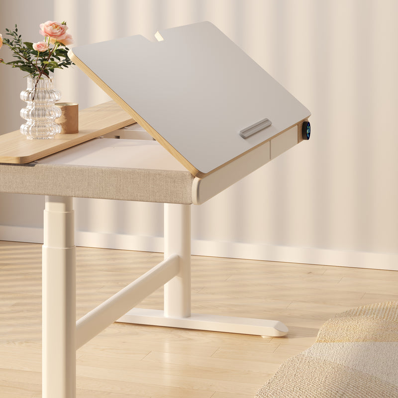 Teenager Electric Lifting Tilts Kids Study Desk