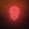 IDEASOW-Lion Head Neon Sign Multiple Color Options For Bedroom