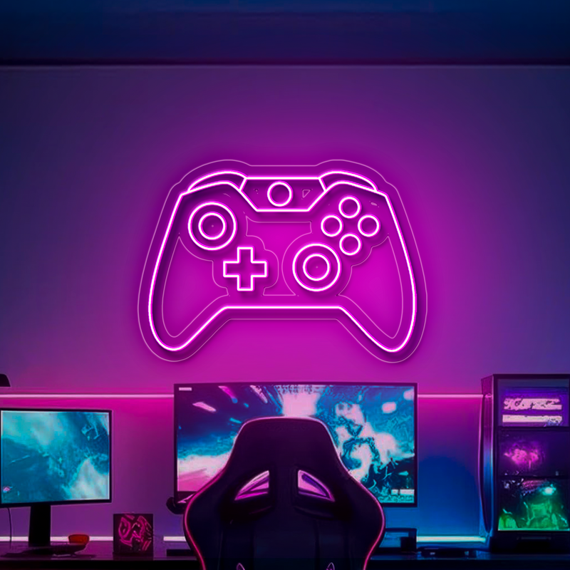 IDEASHOW-Game Controller Neon Sign Multiple Color Options