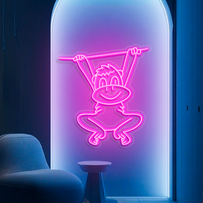 IDEASHOW-Monkey Neon Sign Multiple Color Options