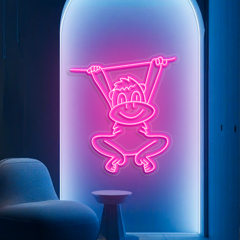 IDEASHOW-Monkey Neon Sign Multiple Color Options