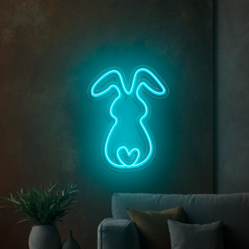 IDEASHOW-Rabbit Neon Sign Multiple Color Options