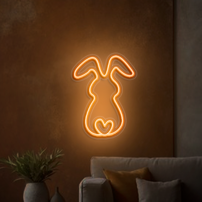 IDEASHOW-Rabbit Neon Sign Multiple Color Options