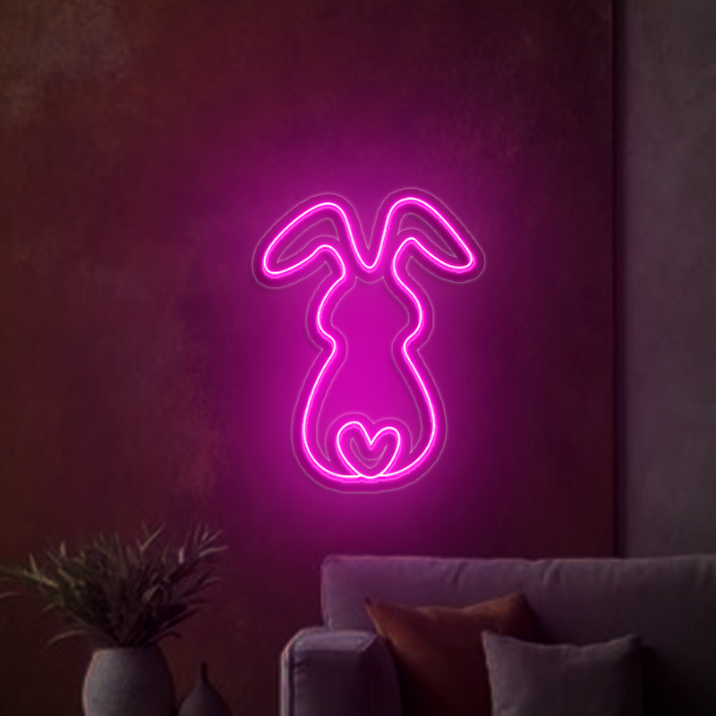 IDEASHOW-Rabbit Neon Sign Multiple Color Options