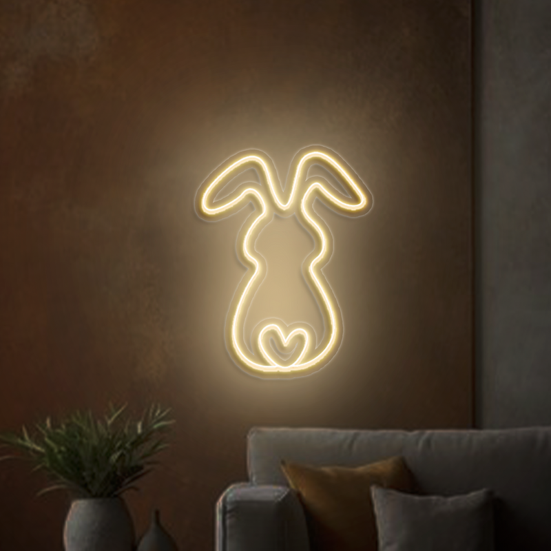 IDEASHOW-Rabbit Neon Sign Multiple Color Options