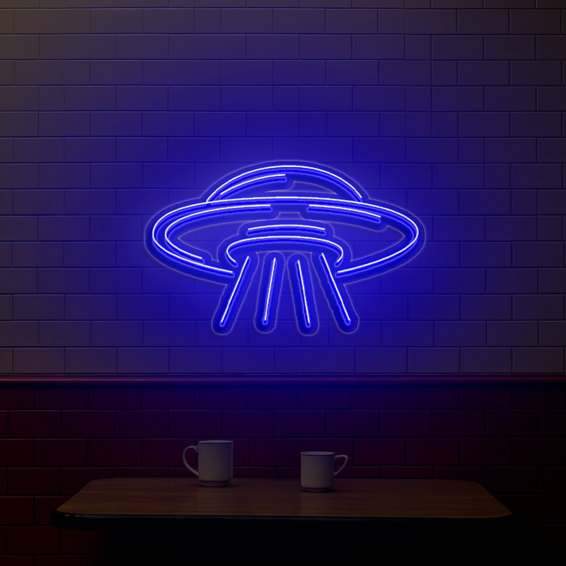 IDEASHOW-UFO Neon Sign Multiple Color Options
