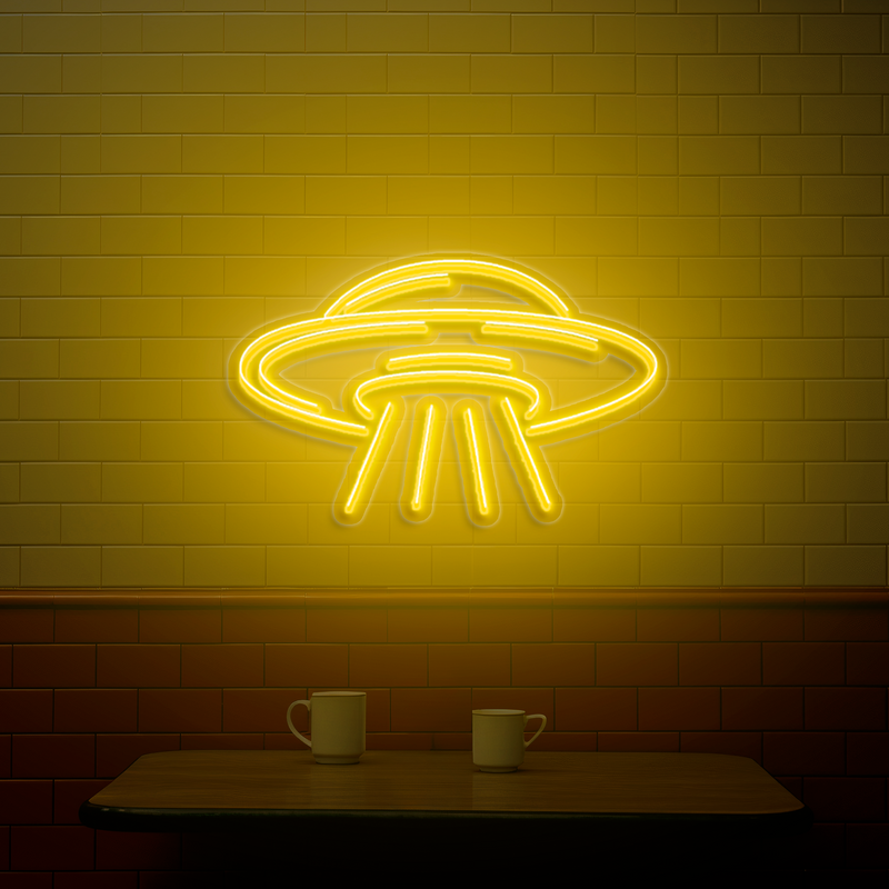 IDEASHOW-UFO Neon Sign Multiple Color Options