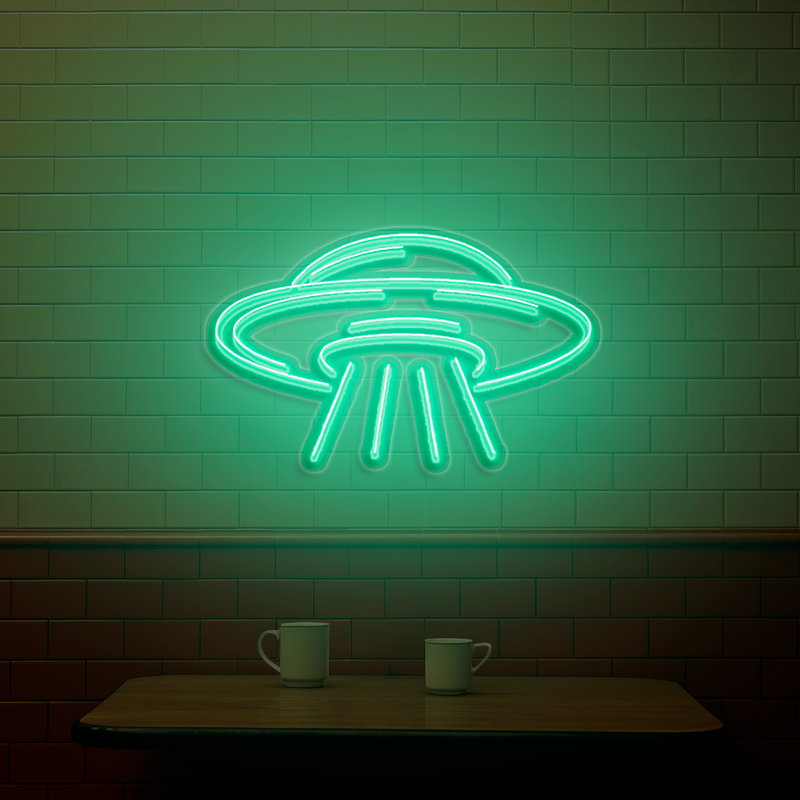 IDEASHOW-UFO Neon Sign Multiple Color Options