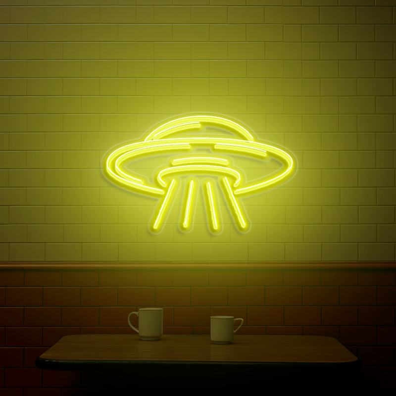 IDEASHOW-UFO Neon Sign Multiple Color Options
