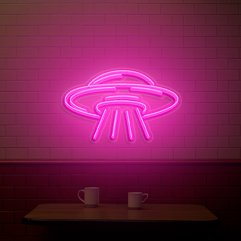 IDEASHOW-UFO Neon Sign Multiple Color Options