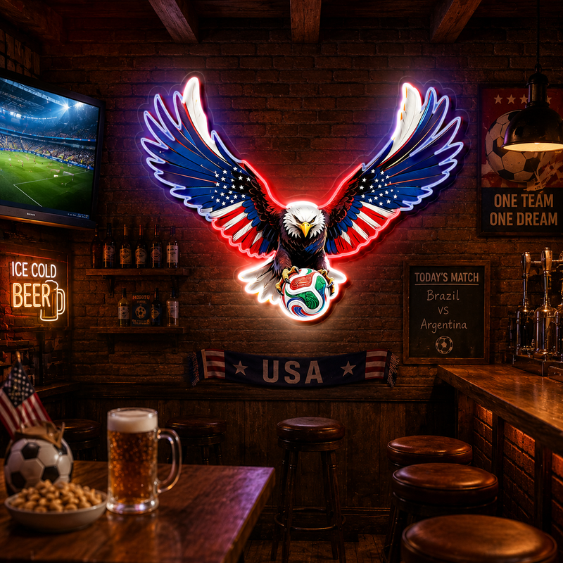 IDEASHOW-UV Neon Signs-2026 FIFA World Cup Led Neon Sign