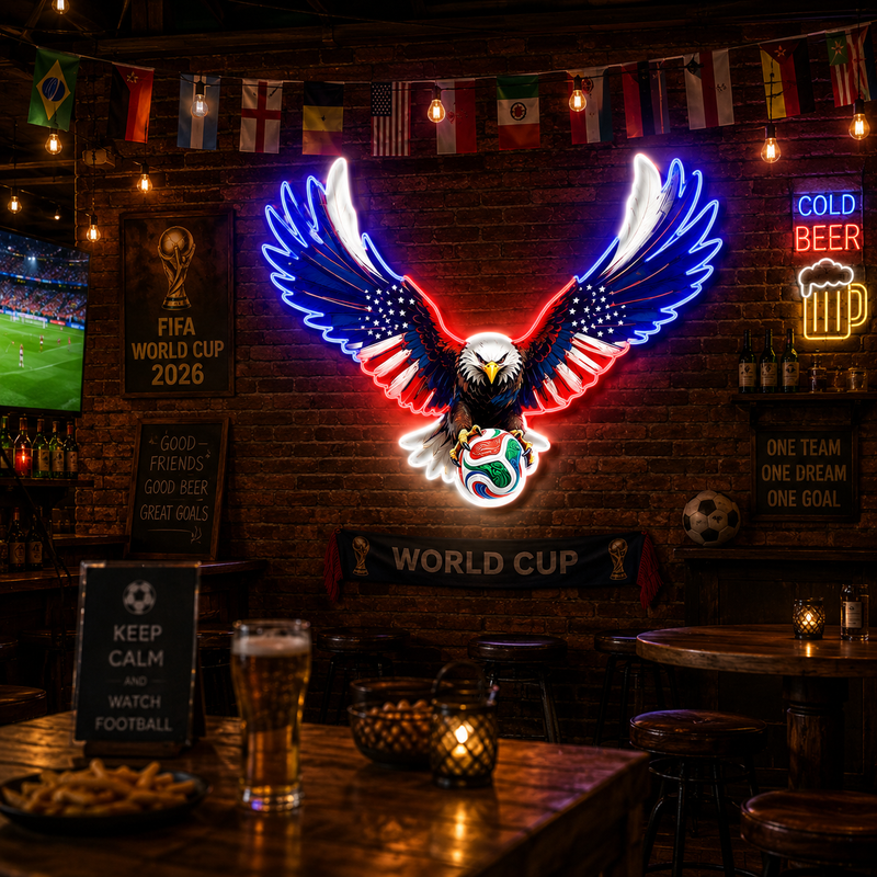 IDEASHOW-UV Neon Signs-2026 FIFA World Cup Led Neon Sign
