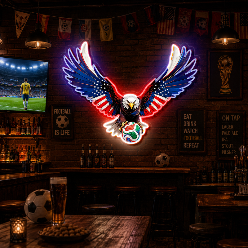 IDEASHOW-UV Neon Signs-2026 FIFA World Cup Led Neon Sign
