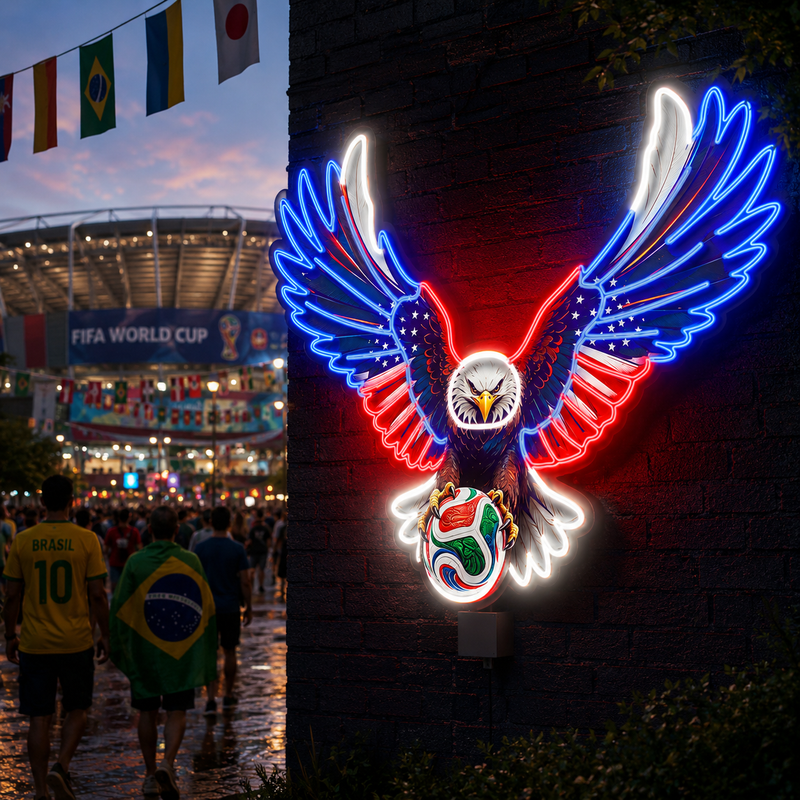 IDEASHOW-UV Neon Signs-2026 FIFA World Cup Led Neon Sign