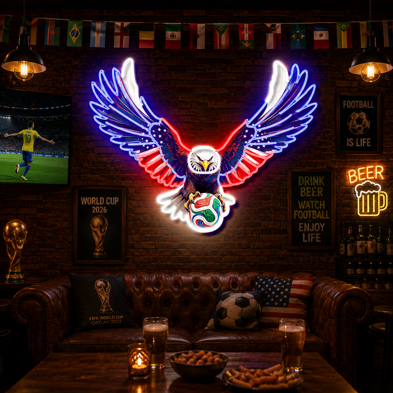 IDEASHOW-UV Neon Signs-2026 FIFA World Cup Led Neon Sign