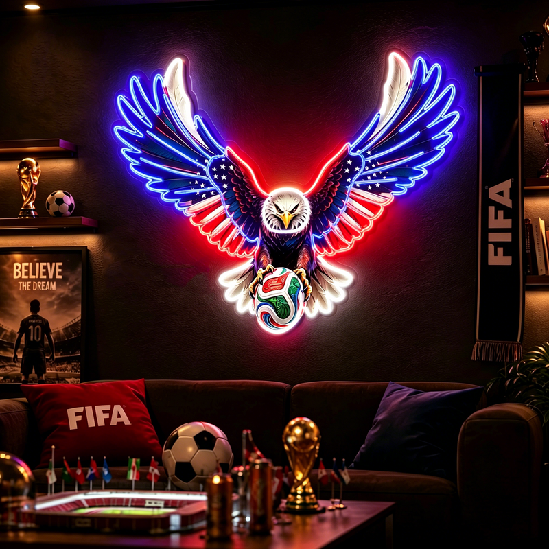 IDEASHOW-UV Neon Signs-2026 FIFA World Cup Led Neon Sign