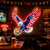 IDEASHOW-UV Neon Signs-2026 World Cup American Eagle Soccer Neon Sign