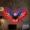 IDEASHOW-Bald Eagle Led Neon Sign Light Neon Print UV-Border Lighting Effects