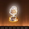 IDEASHOW-Coffee Time Led Neon Sign Light Neon Print UV-Border Lighting Effects