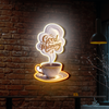 IDEASHOW-Coffee Time Led Neon Sign Light Neon Print UV-Border Lighting Effects