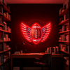 IDEASHOW-Flying American Olive Led Neon Sign Light Neon Print UV-Border Lighting Effects