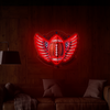IDEASHOW-Flying American Olive Led Neon Sign Light Neon Print UV-Border Lighting Effects