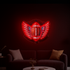 IDEASHOW-Flying American Olive Led Neon Sign Light Neon Print UV-Border Lighting Effects