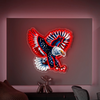 IDEASHOW-Hunting the American Eagle Led Neon Sign Light Neon Print UV-Border Lighting Effects