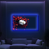 IDEASHOW-Platinum Rugby Led Neon Sign Light Neon Print UV-Border Lighting Effects
